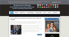 Desktop Screenshot of alexanderracini.eu